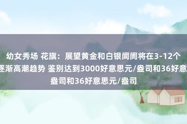 幼女秀场 花旗：展望黄金和白银阛阓将在3-12个月内复原逐渐高潮趋势 鉴别达到3000好意思元/盎司和36好意思元/盎司