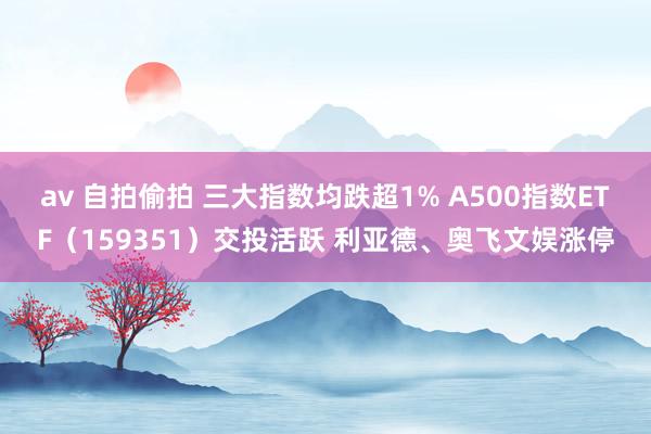 av 自拍偷拍 三大指数均跌超1% A500指数ETF（159351）交投活跃 利亚德、奥飞文娱涨停