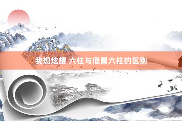 我想炫耀 六柱与假冒六柱的区别